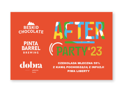 Darkmilk chocolate 55% After Party with coffee
