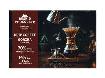 Dark chocolate with Drip Coffee 70/14