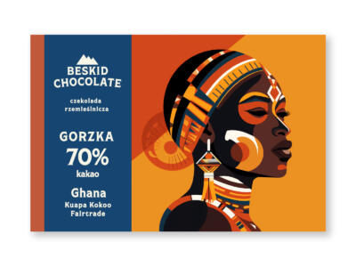 Dark chocolate Ghana Kuapa Kokoo 70%