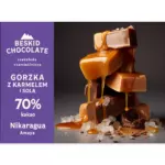 Czekolada gorzka Nikaragua Amaya 70% z karmelem i solą