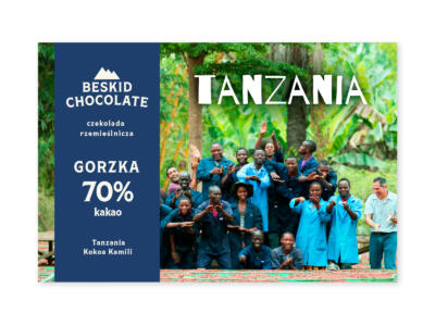 Dark chocolate Tanzania Kokoa Kamili 70%