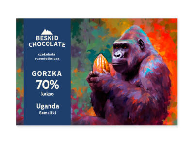 Dark chocolate Uganda Semuliki 70%