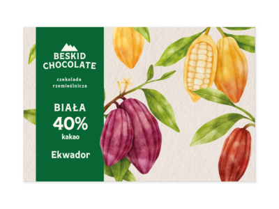 White chocolate 40% Ecuador