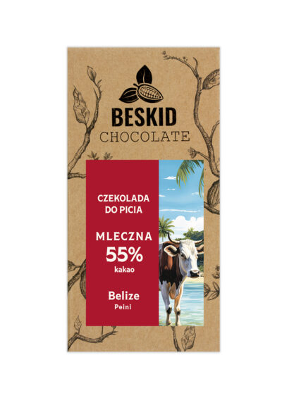 Drinking milk chocolate 55% Belize Peini