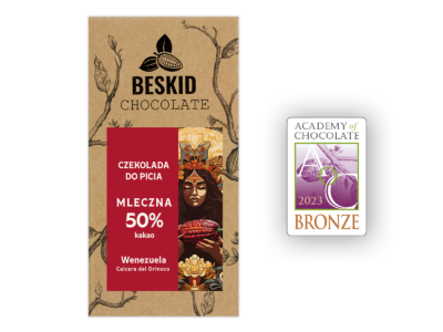 Milk drinking chocolate 50% Venezuela Caicara del Orinoco
