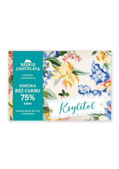 Czekolada gorzka 75% z ksylitolem