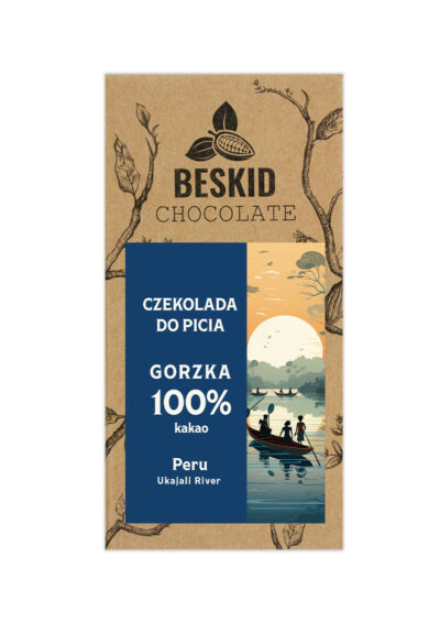 Drinking dark chocolate 100% Peru Ukajali River