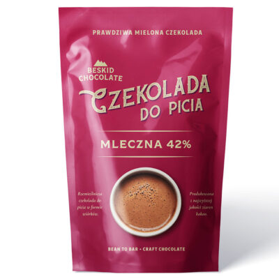 Beskid milk drinking chocolate 42% 200g