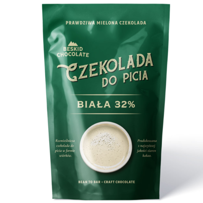 Beskid white drinking chocolate 32% 200g