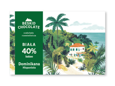 White chocolate 40% Dominican Hispaniola BIO