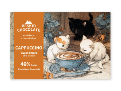 Milk chocolate with Cappuccino coffee 45/15