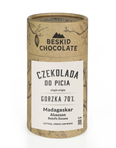 Czekolada do picia gorzka 70% Madagaskar Akesson's 200g