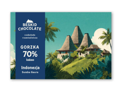 Czekolada gorzka 70% Indonezja Sumba Guara