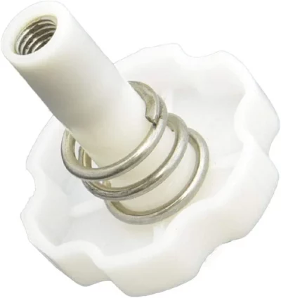 Knob with spring for small and tilting melanger - oval