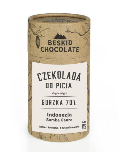 Czekolada do picia gorzka 70% Indonezja Sumba Gaura