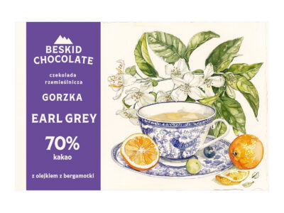 Dark chocolate Earl Grey 75%