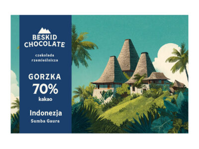 Czekolada gorzka 70% Indonezja Sumba Guara