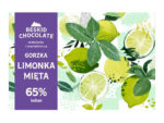 Czekolada gorzka 65% Limonka z miętą 70 g