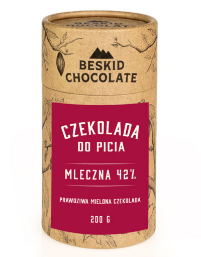 Beskid mleczna czekolada do picia 42% 200g tuba