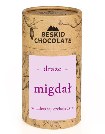 Draże migdał w mlecznej czekoladzie 160 g