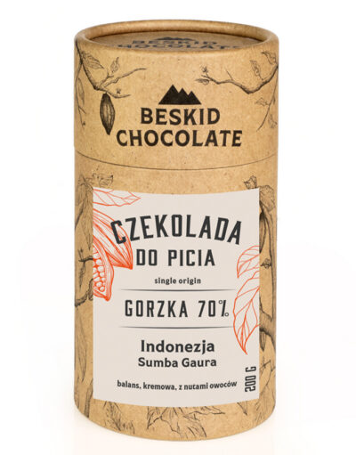 Czekolada do picia gorzka 70% Indonezja Sumba Gaura